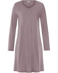 Hanro - Cotton-Modal Sleep & Lounge Nightdress - Lyst