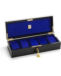 Aspinal of London - Croc Print Watch Box - Lyst