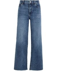 FRAME - Le Slim Palazzo Wide-Leg Jeans - Lyst