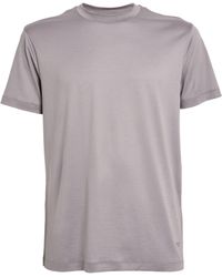 Emporio Armani - Cotton Eagle T-shirt - Lyst