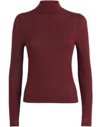 Alice + Olivia - Pointelle Lanie Top - Lyst