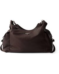 Prada - Leather Explore Shoulder Bag - Lyst