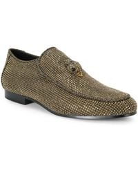 Kurt Geiger - Embellished Hugh Eagle Loafers - Lyst