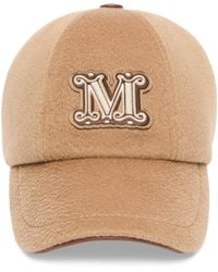 Max Mara - Cashmere Monogram Cap - Lyst
