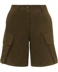 JW Anderson - Wool-blend Cargo Shorts - Lyst