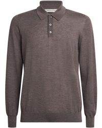 Johnstons of Elgin - Superfine Cashmere Polo Shirt - Lyst