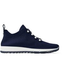 Jimmy Choo - Veles Cashmere Sneakers - Lyst