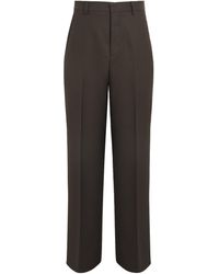 Ami Paris - Virgin Wool Tailored Trousers - Lyst