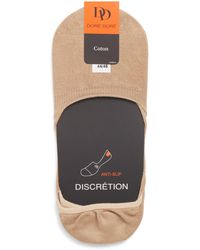 Doré Doré - Cotton Invisible Liner Socks - Lyst
