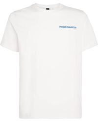 Moose Knuckles - Pima Cotton Logo Print T-Shirt - Lyst