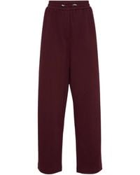 Brunello Cucinelli - Techno Cotton-Blend Piqué Track Trousers - Lyst