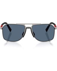 Prada Linea Rossa - Metal Pr B51S Pilot Sunglasses - Lyst