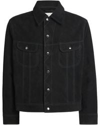 Studio Nicholson - X Aaron Levine Suede Boston Jacket - Lyst