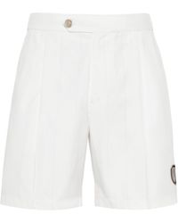Brunello Cucinelli - Pleated Bermuda Shorts - Lyst