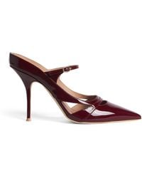 Malone Souliers - Patent Leather Patty Heeled Mules 90 - Lyst
