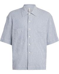 sunflower - Cotton-Blend Stripe Adam Shirt - Lyst