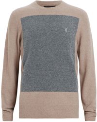 AllSaints - Wool-blend Textured Lobke Sweater - Lyst