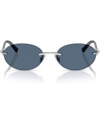 Tiffany & Co. - Metal Sunglasses - Lyst