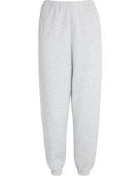 Skims - Cotton-Blend Fleece Sweatpants - Lyst