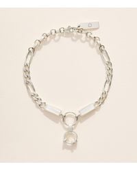 FYR - Sterling And Pearl Club Bracelet - Lyst