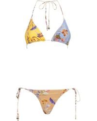 Zimmermann - Floral Patience Bikini - Lyst
