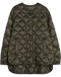 Max Mara - Down Diamond-Quilted Jacket - Lyst