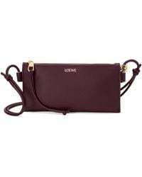 Loewe - Leather Joya Pouch - Lyst