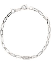 Suzanne Kalan - And Diamond Large Block Chain Bracelet - Lyst