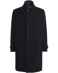 Corneliani - Virgin Wool-Cashmere Overcoat - Lyst