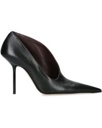 Victoria Beckham - Leather Sloane Pumps 100 - Lyst
