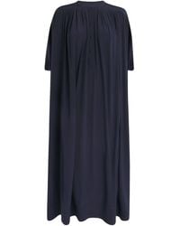 Yves Salomon - Silk Crepe De Chine Midi Dress - Lyst