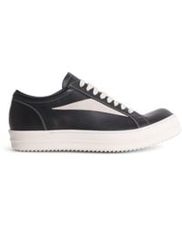 Rick Owens - Leather Vintage Sneakers - Lyst