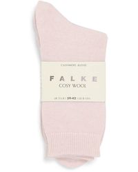 FALKE - Wool-Cashmere Cosy Socks - Lyst