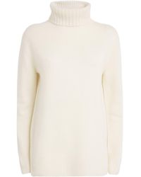 JOSEPH - Open Cashmere High-Neck Sweater - Lyst
