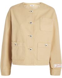 Sandro - Twill Jacket - Lyst