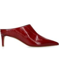 Le Monde Beryl - Patent Leather Lou Heeled Mules 50 - Lyst