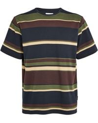Oliver Spencer - Organic Cotton Striped T-shirt - Lyst