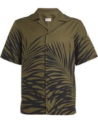 Moncler - Cotton Palm Tree Print Shirt - Lyst