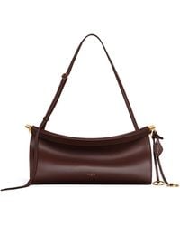 Alaïa - Medium Leather Le Click East West Shoulder Bag - Lyst