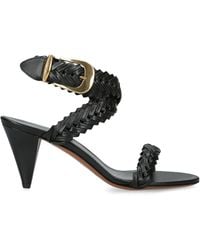 Zimmermann - Calf Leather Helix Sandals 75 - Lyst