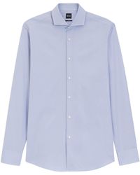 BOSS - Cotton Slim-Fit Shirt - Lyst