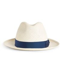 Borsalino - Straw Federico Panama Hat - Lyst