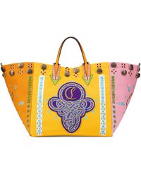 Christian Louboutin - Large Breizcaba Canvas Tote Bag - Lyst
