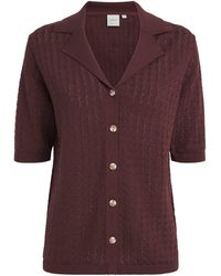 Varley - Cotton Knit Madelene Shirt - Lyst