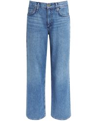 Rag & Bone - Saige Low-Rise Straight Jeans - Lyst