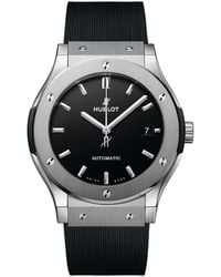 Hublot - Titanium Classic Fusion Watch 45mm - Lyst