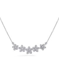 Graff - And Diamond Wild Flower Necklace - Lyst