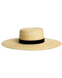 Lack of Color - Raffia Mira Boater Hat - Lyst