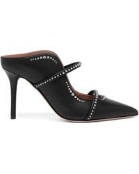Malone Souliers - Leather Studded Maureen Heeled Mules 85 - Lyst