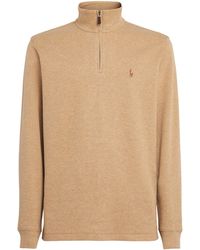 Polo Ralph Lauren - Estate-Rib Quarter-Zip Sweater - Lyst